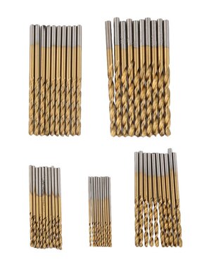 50pc Metal Drill Bit Set H Metric Twist Drills 1mm-3mm Drill