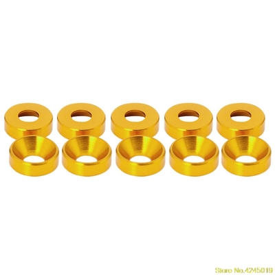 Alloy M2 M3 M4 M5 Anodized Countersunk Head Bolt Washers Gas