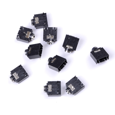 3 Pin 10 Pcs PCB Mount Female 3.5mm Stereo Jack Socket Conne