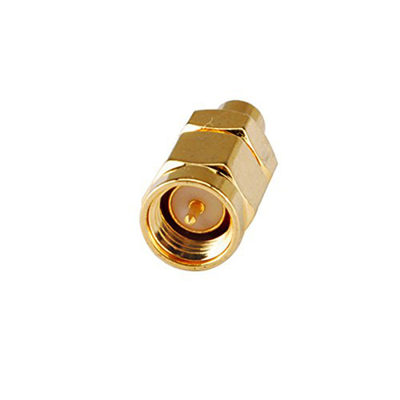 2Pcs SMA Male Plug to MCX Female Jack Straight RF Coaxial Ad