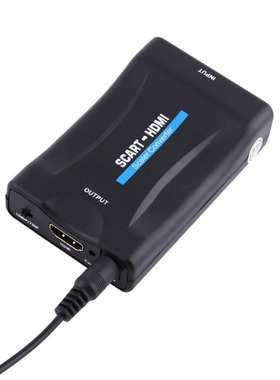 Scart to HDMI Audio Video Converter Scaler 720P 1080P With U