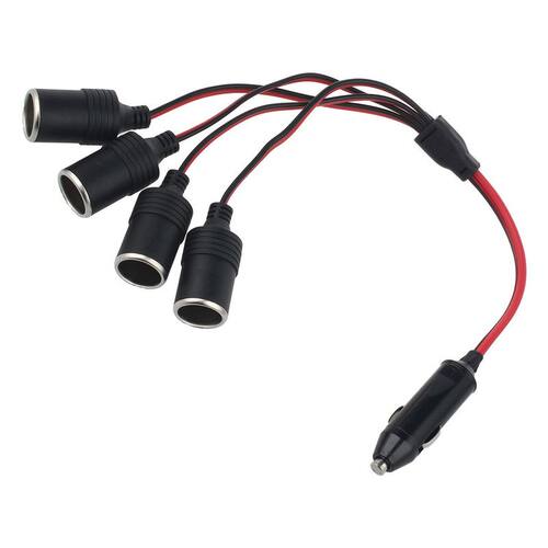 30cm Car Cigarette Cigar Lighter DC 12V-24V Extension Cable