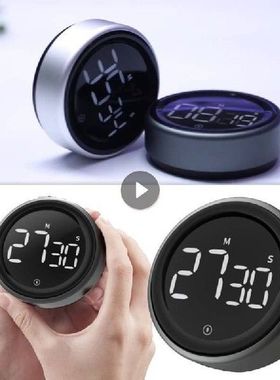 LED Digital Time Alarm Remind Magnetic Digital Counter