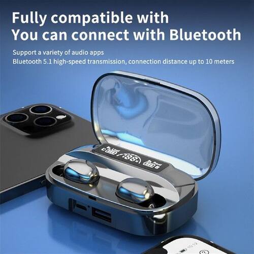 Wireless Bluetooth Headphones Hifi Stereo Noise Cancelling