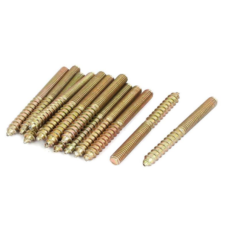 M6 x 59mm Double Ended Threaded Self Tapping Screw Rod Bolt