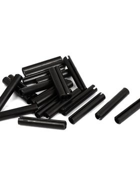 20pcs M6x35mm Carbon Steel Split Spring Roll Dowel Pins Fast