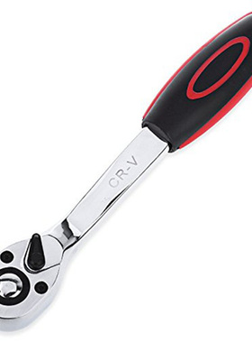 1/4-inch ( 6.35MM ) 24-Tooth Chrome Vanadium Ratchet Wrench