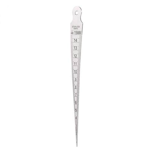 1-15mm Taper Gauge Ruler Inspection Taper Gauge Metric Imper