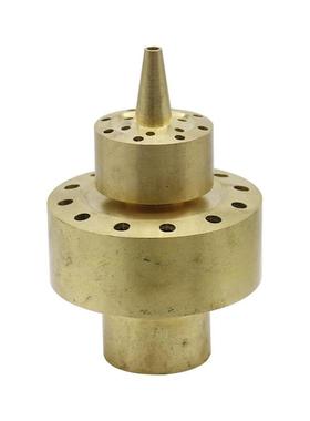 1 Pc 1 Inch Brass Double-layer Style Fireworks Jet Water
