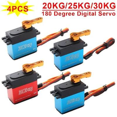 4PCS 180 Degree Metal Gear 25T Arm Waterproof 20KG 25KG