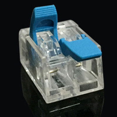 Wire Connector Conductor 10pcs Blue Block Connector 2 Hole Q