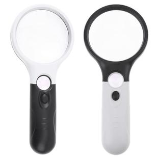Double Lens Lighted Mini Pocket Reading Magnifying Glass Len