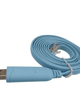 1pc 1.8M USB To RJ45 USB To RS232 Serial To RJ45 CAT5 Consol