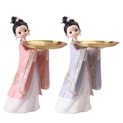 Serving Tray Figurine Sculptures Jewelry Trinket Storage