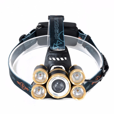35000LM Brightness 5* XM-L T6 LED Headlamp Headlight Flashli