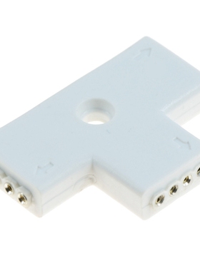 LED Strip Connector Adapters, 5050 RGB (10mm) Shape T Female