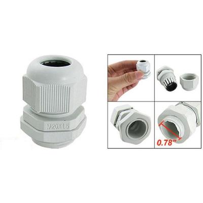 Whole10 Pcs White Cable Glands M20 x 1.5
