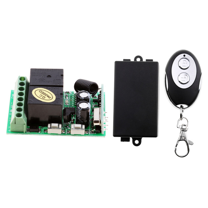 2 Channel RF System DC12V 10A Relay Receiver Module for Gara - 实物图