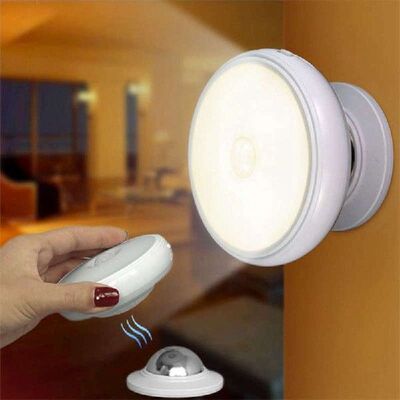 Rechargeable Rotating Led Pir Night Light Auto On/Off Wall L