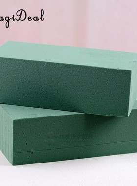 Inserting Fresh Flower Mud Floral Foam Bricks Wet Foam Block
