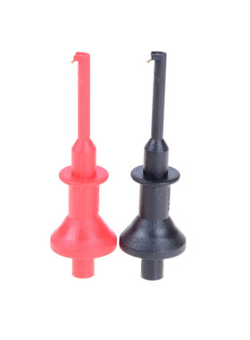 2pcs Test Hook Clip Multimeters Test Lead Extension Hook Pro