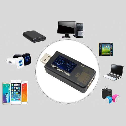 USB Charger Doctor 330V USB Safety Tester Current Voltage Ch