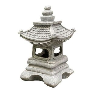 Style Garden Lamp for Solar Decor Landscape Japanese Light