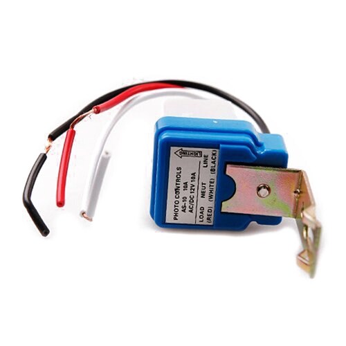 2 pcs-AC DC 12V 10A Auto On Off Photocell Light Switch Light
