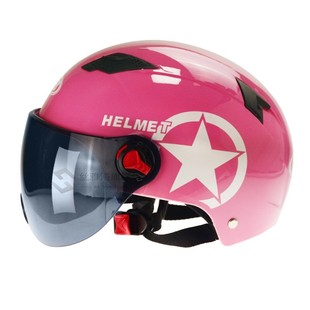 Electric Motor Car Helmet Scooter Bike Open Face Half Baseba