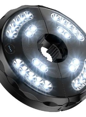 Outdoor Tent Camping Lichten Warm Whtie Lamp Parasol Umbrell