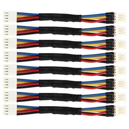 8pcs PC Fan Speed Reduce 4 Pin Power Resistor Male to Female