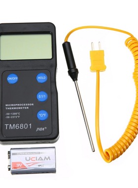 K Type Thermometer Tester Thermometer Pyrometer with Probe