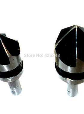 2pc 5 Flutes Countersink Drill Bit Reamer 82 Degree HSS Cham
