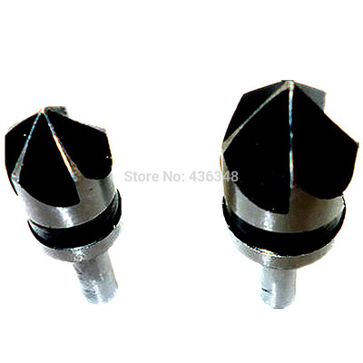 2pc 5 Flutes Countersink Drill Bit Reamer 82 Degree HSS Cham