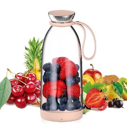 500ml Portable Electric Juicer Blender Cup Fruit Juice