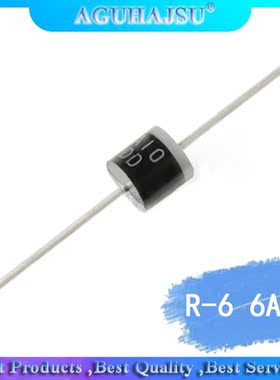 20pcs Rectifier Diode 6A 1000V R-6 6A10