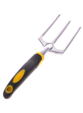 3 Pronged Hand Cultivator Tool Ergonomic Design For the Avid