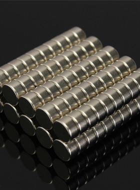100pcs N52 neodymium magnet Strong Mini Round Magnets Dia. 6
