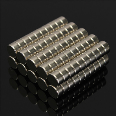 100pcs N52 neodymium magnet Strong Mini Round Magnets Dia. 6