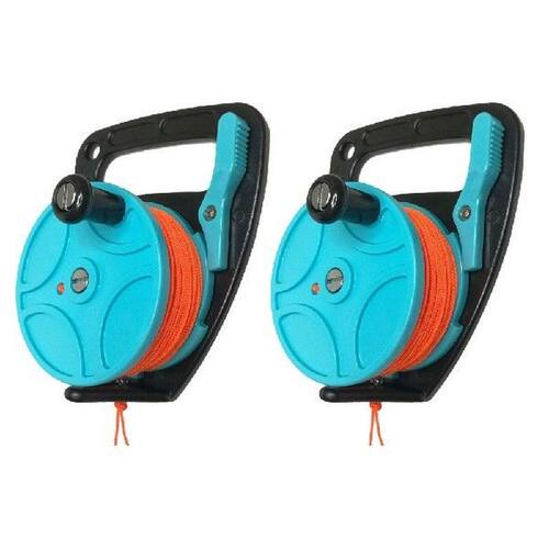 150ft/46M Rope Scuba Diving Reel Spool with Handle Thumb