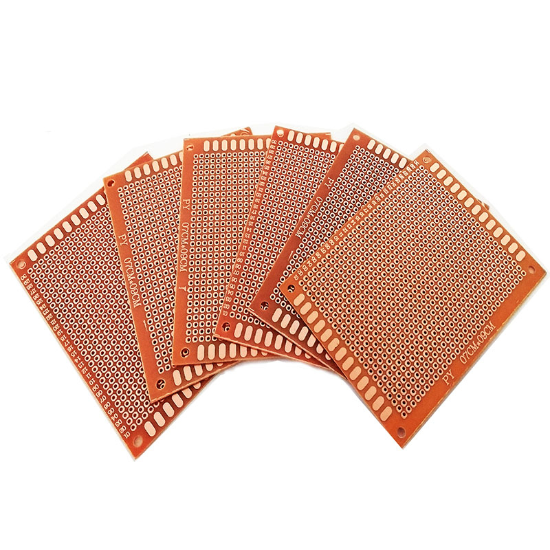 5pcs 7x9 7*9cm Single Side Prototype PCB Breadboard Universa
