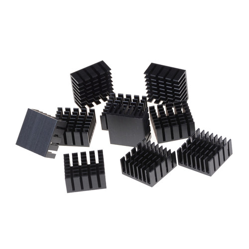 10pcs 20mm x 20mm x 10mm Heat Sink Heatsinks Cooling Aluminu