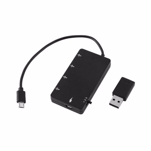 Micro USB OTG Charge HUB Adapter Hot-plugging USB Hubs For T