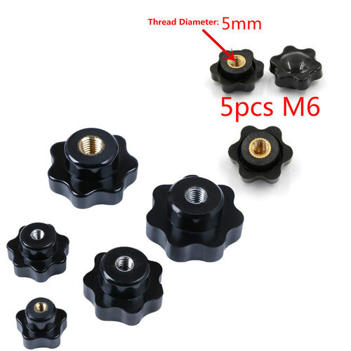 One Or 5pcs M5/6/8/10/12 Thread Star Shaped Head Clamping Nu