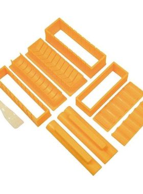 10 PCS Plastic Onigiris Mold Rice Ball Moulds Maker Plastic