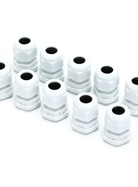 10Pcs 5-10mm Cables IP68 PG11 Black Glands Connectors For Fi