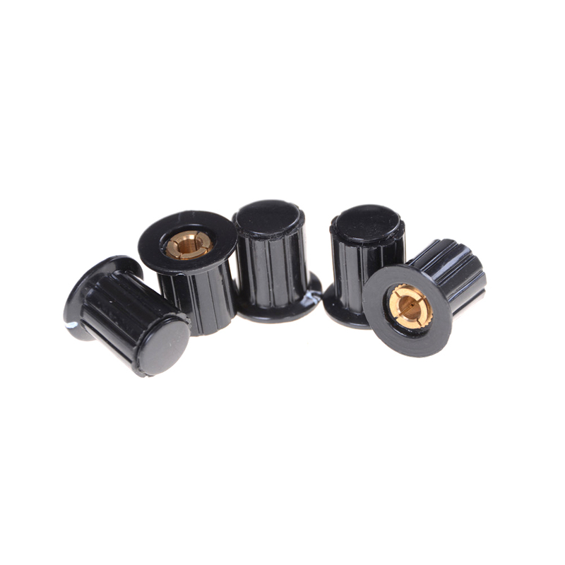 For 4mm Dia. Knurled Shaft 10X Potentiometer Knobs Rotary Di