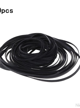 50PCS Universal Mix Cassette Tape Machine Belts Width 4mm As