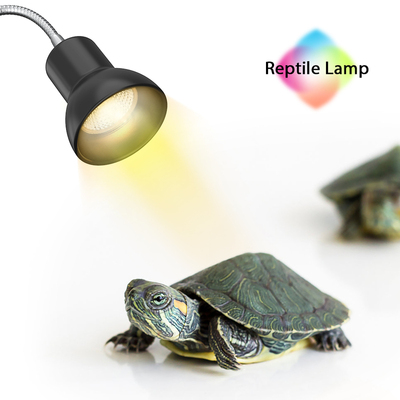 25W Heat Lamp with Holder UVA UVB Basking Lamp with 360°