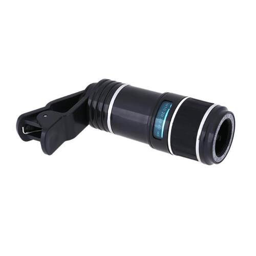 12X Zoom Phone Monocular Telephoto Telescope Lens Clip Smart